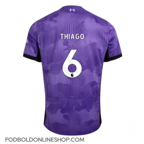 Liverpool Thiago Alcantara #6 Tredjetrøje 2023-24 Kortærmet